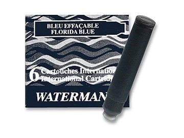 Inkoustové bombičky Waterman mini - černé