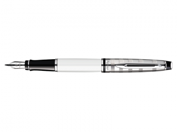 Waterman Expert DeLuxe White CT - plnicí pero M