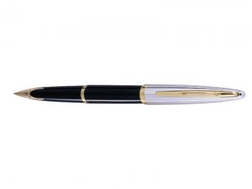 Waterman Carène Essential Black DeLuxe GT - pln. pero F