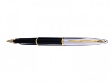 Waterman Carène Essential Black DeLuxe GT - pln. pero F